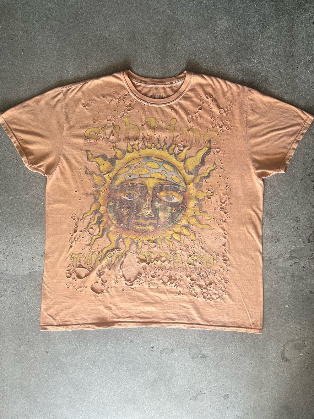 Sublime Distressed Band Tee